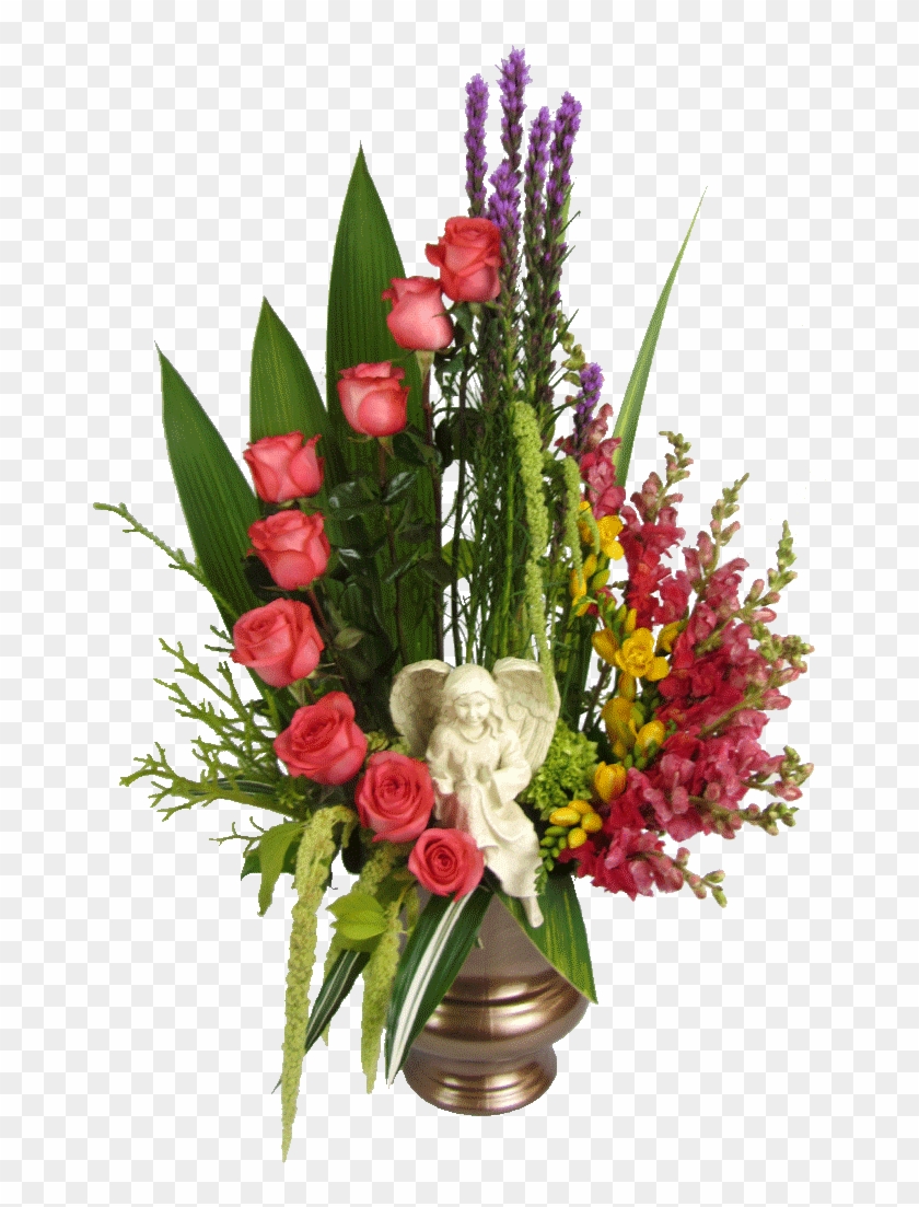 Stairway To Heaven Arrangement - Funeral Plant Flower Arrangements Clipart #165710
