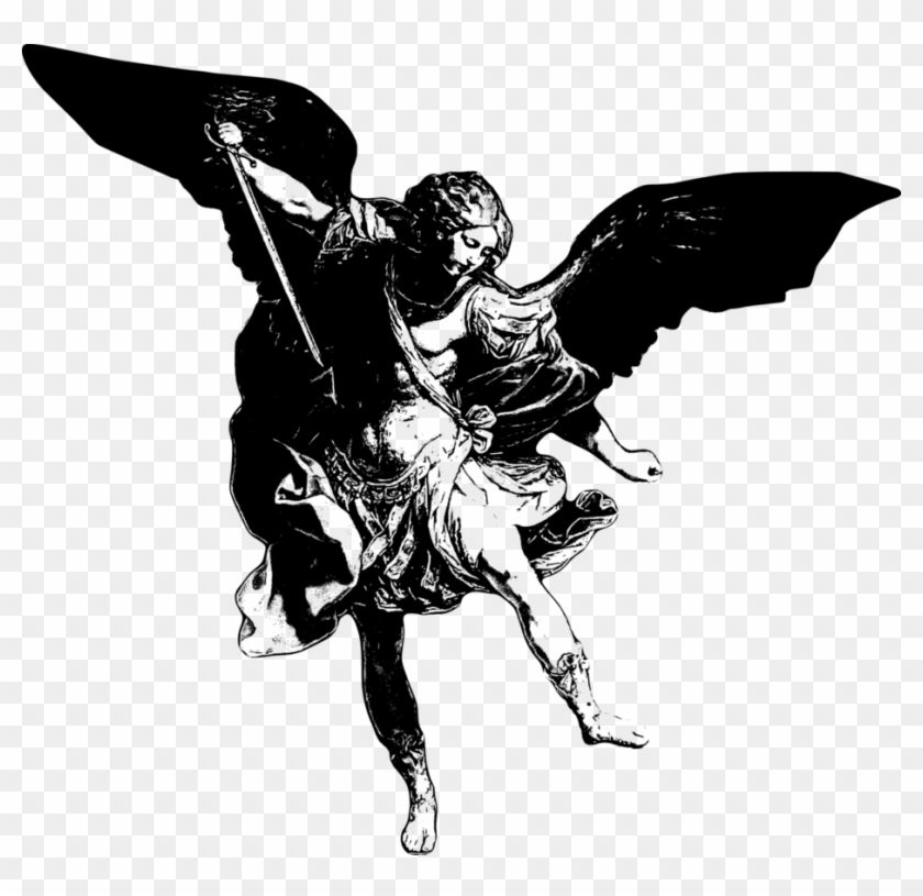 Picture Freeuse Angels In Heaven Clipart - St Michael Archangel Clip Art - Png Download