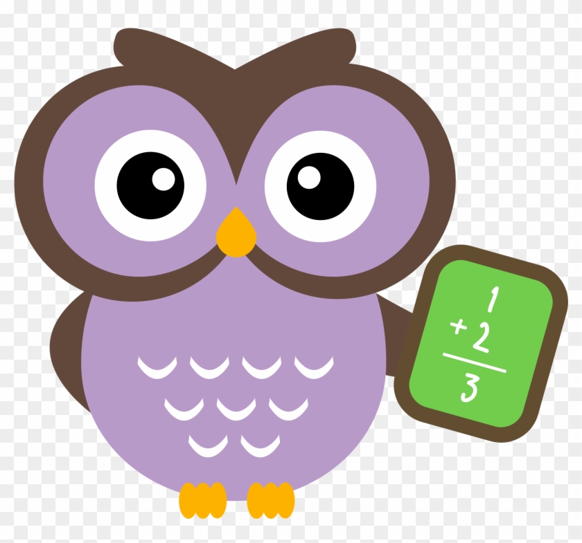 Owl Homework Clipart Owl Homework Clipart Owl Homework - Math Clip Art - Png Download