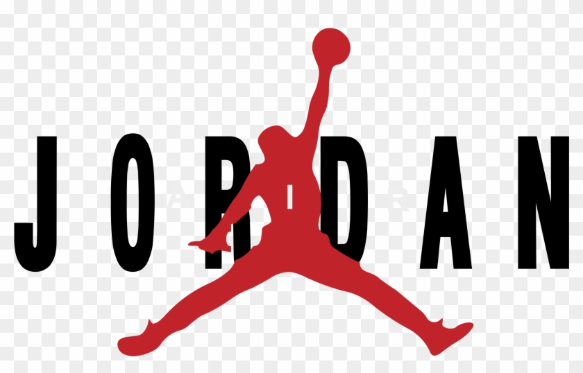 Jordan Air Logo Png Transparent - Jordan Jumpman Logo Png Clipart #166070