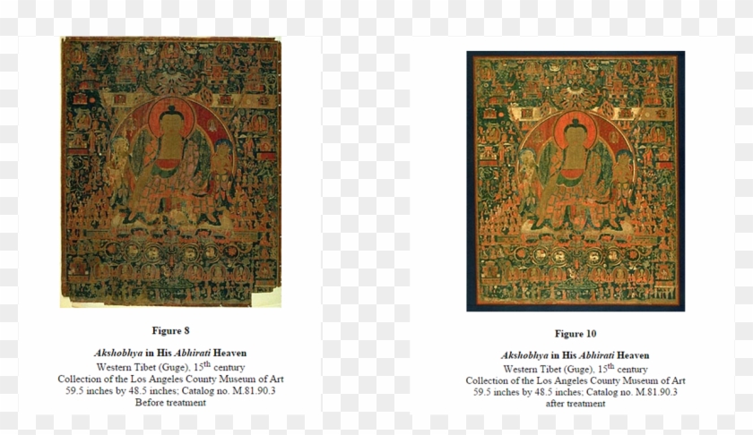 Akshobhya Buddha In His Abhirati Heaven Thanka2 - Buddha Of Unshakable Resolve (akshobhya) In His Eastern Clipart #166155