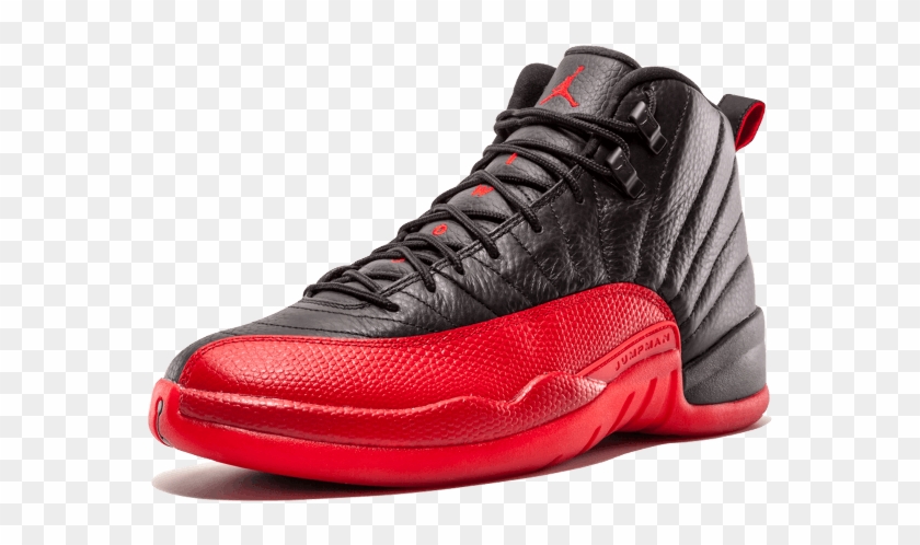 Jordan 12 "flu Game" - Air Jordan 12 Png Clipart #166181