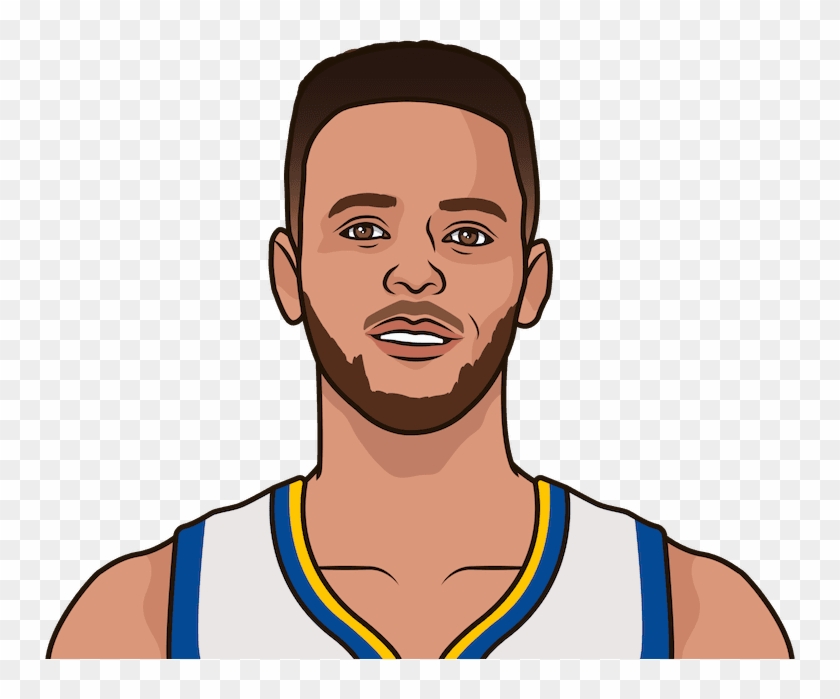 Steph Curry In His Last 14 Games - Cartoon Steph Curry Drawing Clipart #166296
