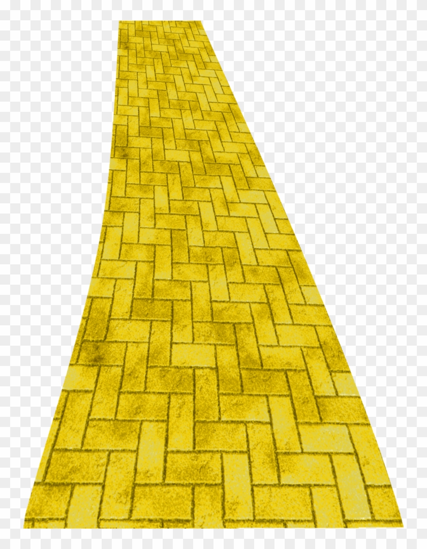 Path Clipart Walking Road - Yellow Brick Road Png Transparent Png #166378