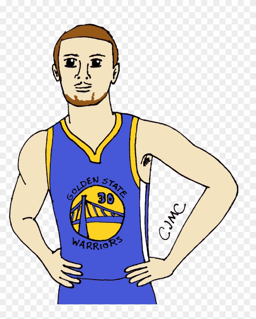 4 1 15 Steph Curry - Shoot Basketball Clipart #166536