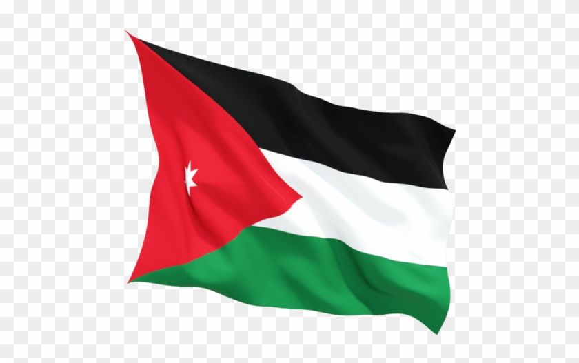 Jordan Flag Png - Jordan Flag Transparent Clipart #166556