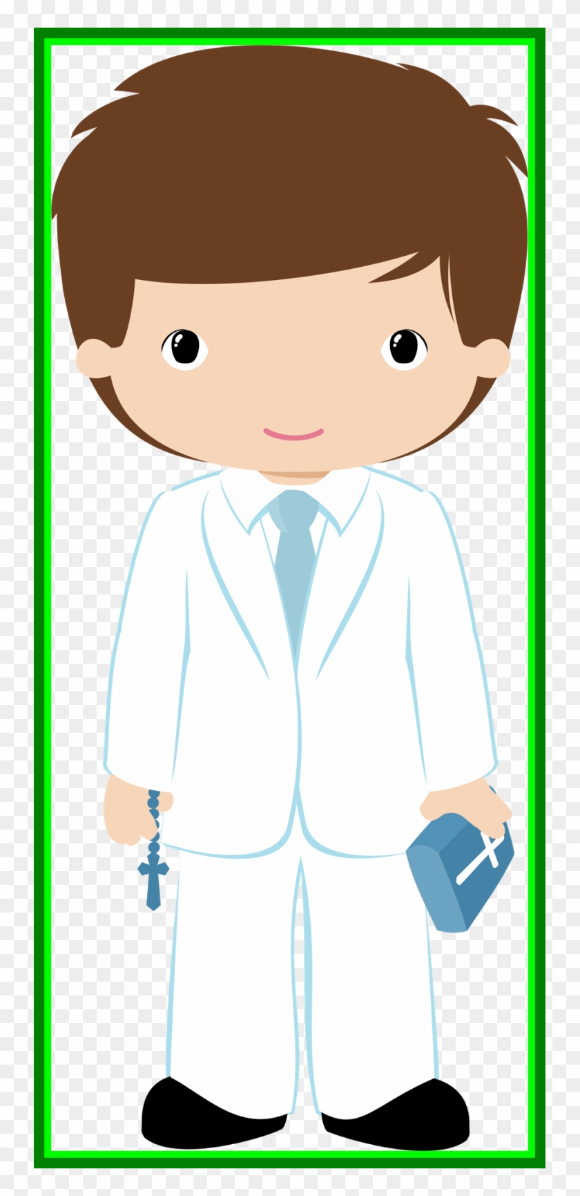 Marvelous Zwd Watch Dressup Boy Png Minus Clipart Of - Clipart Communion Boy Png Transparent Png