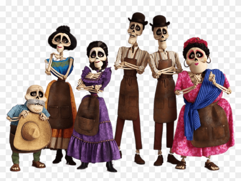 Download - Coco Skeletons Clipart #166852