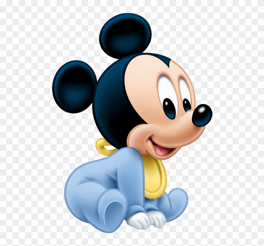 Baby Mickey Mouse Blue Clipart