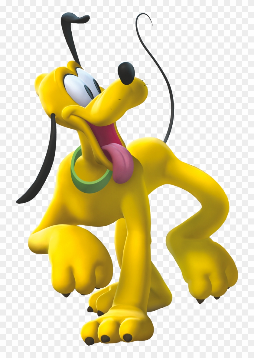 Mickey - Mouse - Clubhouse - Characters - Faces - Pluto Disney Png Clipart #167069