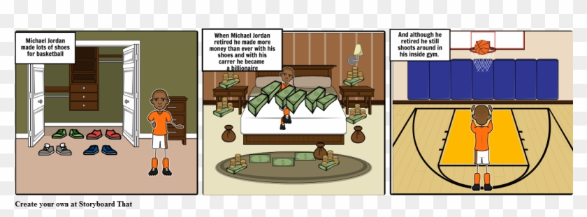 Michael Jordan - Cartoon Clipart