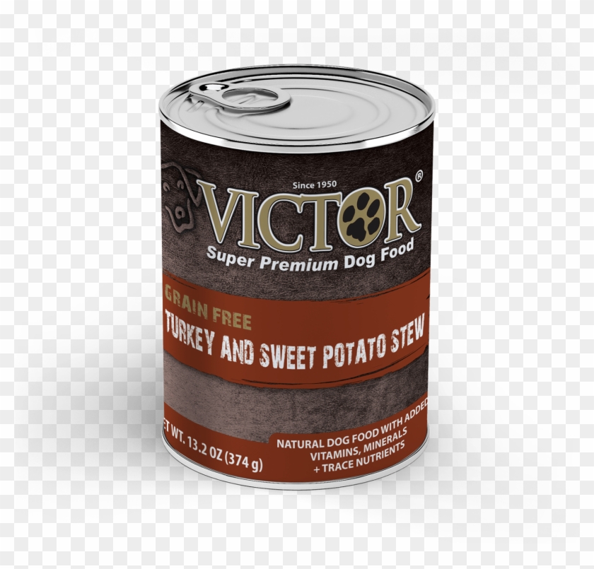 Victor Grain Free Turkey & Sweet Potato Stew - Label Clipart