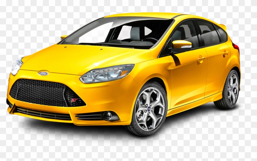 Car S-max Fiesta Focus Yellow St 2014 Clipart - Ford Focus St 13 - Png Download