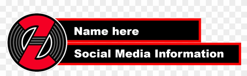 Zedalza Studios Lower Thirds - Graphic Design Clipart #167594