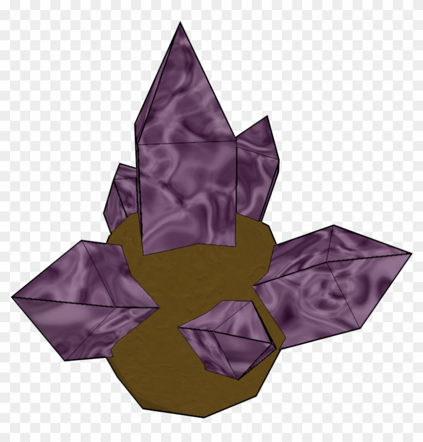 Crystal Formations For Tumbleweed Express - Origami Clipart #167595