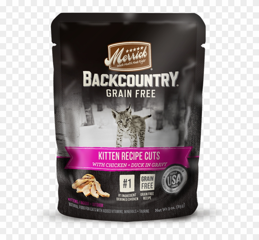 Backcountry Grain Free Kitten Recipe Cuts Clipart