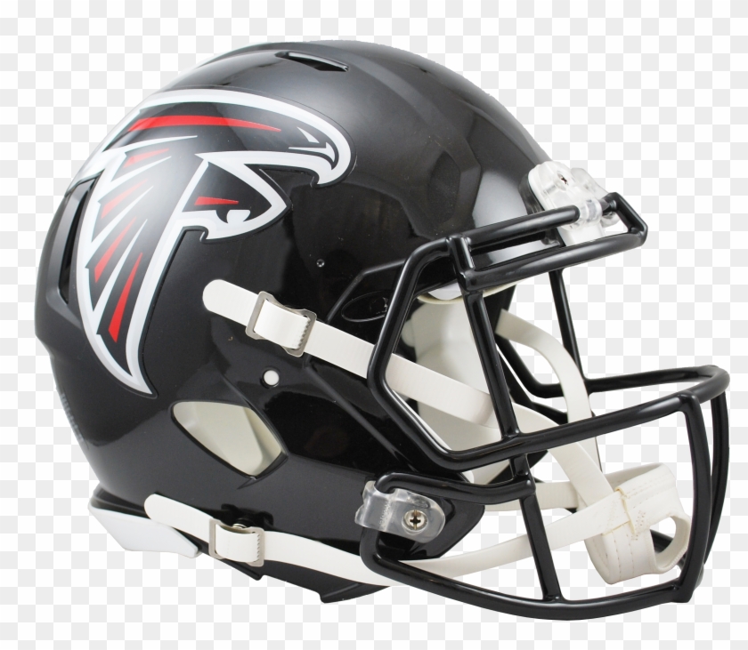 Atlanta Falcons Revolution Speed Authentic Helmet Png - Panthers Helmet Clipart #167868