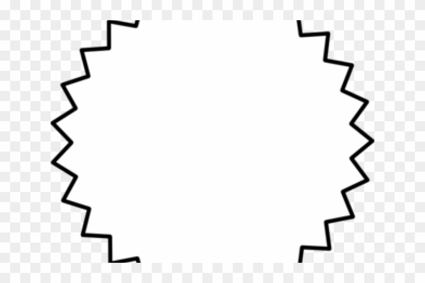 Printable Starburst Template - Certificate Icon Png White Clipart #167912