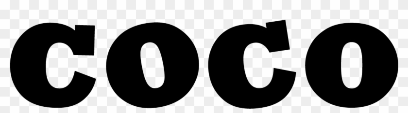 Coco By Franco Fernandez Is A Font Based On The Title - Coco Font Clipart