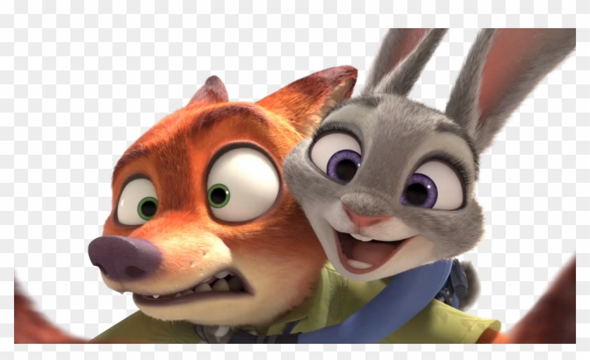 Disney's Zootopia Images Nick Hd Wallpaper And Background - Zootopia Judy And Nick Png Clipart #168029
