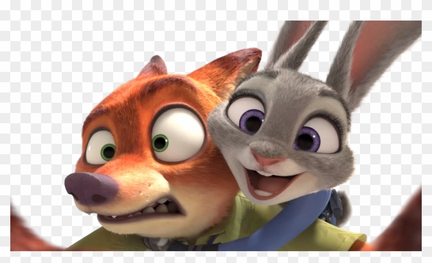 Disney's Zootopia Images Nick Hd Wallpaper And Background - Zootopia Judy And Nick Png Clipart