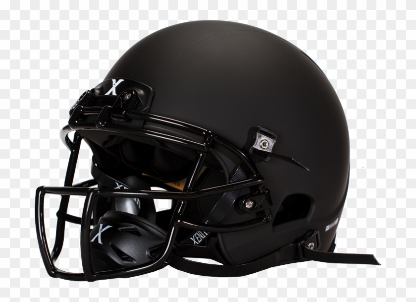 Football Helmet Png - Metallic Black Football Helmet Clipart