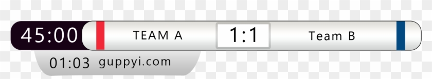 Free 4k Score Bug Template For Guppyi - Parallel Clipart