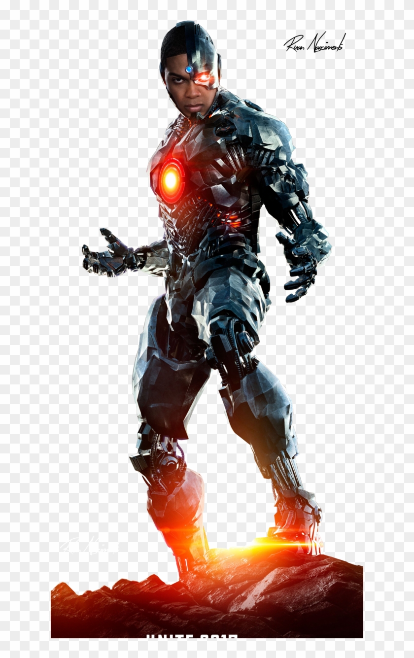 Cyborg Clipart Cyborg Justice League - Victor From Justice League - Png Download