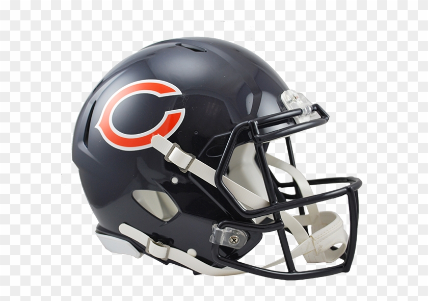 Chicago Bears Revolution Speed Authentic Helmet - Chicago Bears Helmet Png Clipart