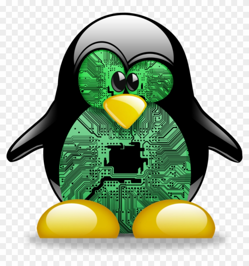 Green Tux - Kali Linux Penguin Clipart #168656