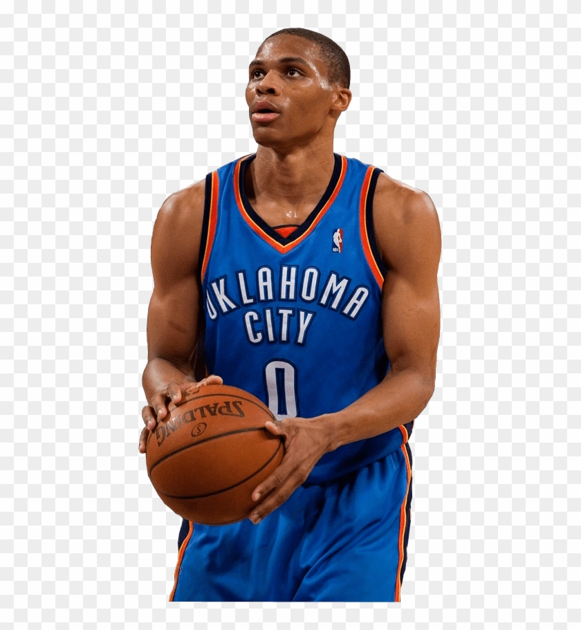 Russell Westbrook Ready - 2012–13 Oklahoma City Thunder Season Clipart #168724