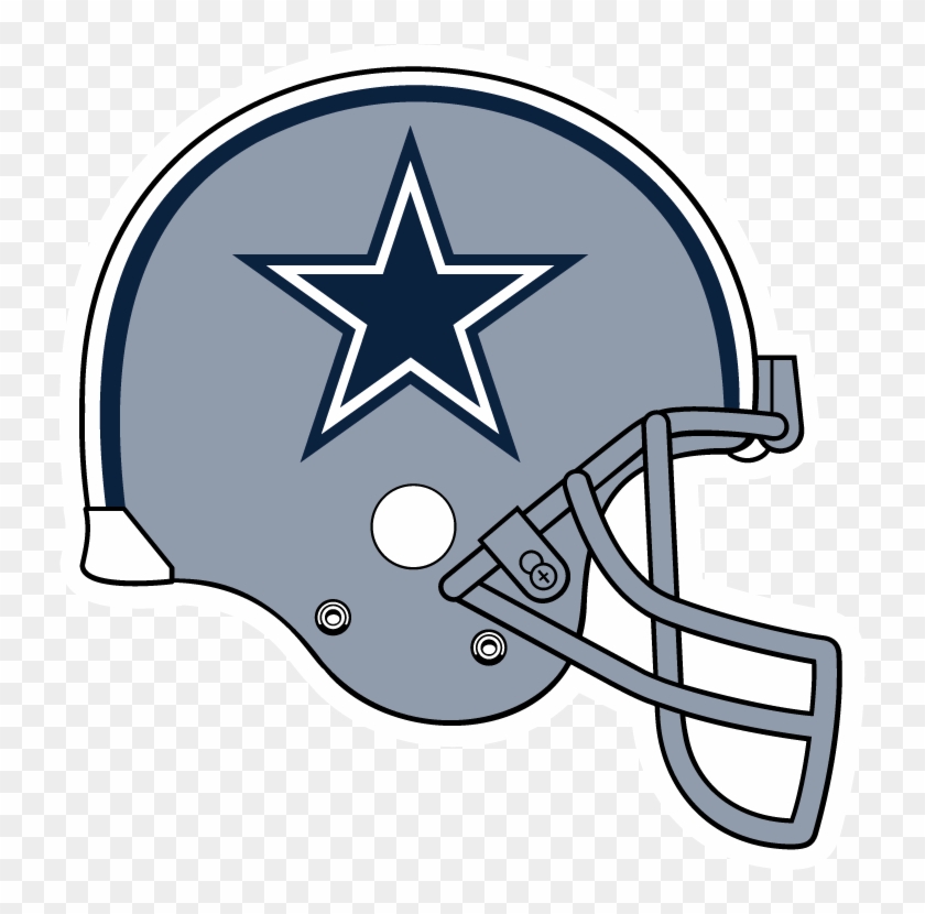 Dallas Cowboys Helmet - Dallas Cowboys Png Clipart