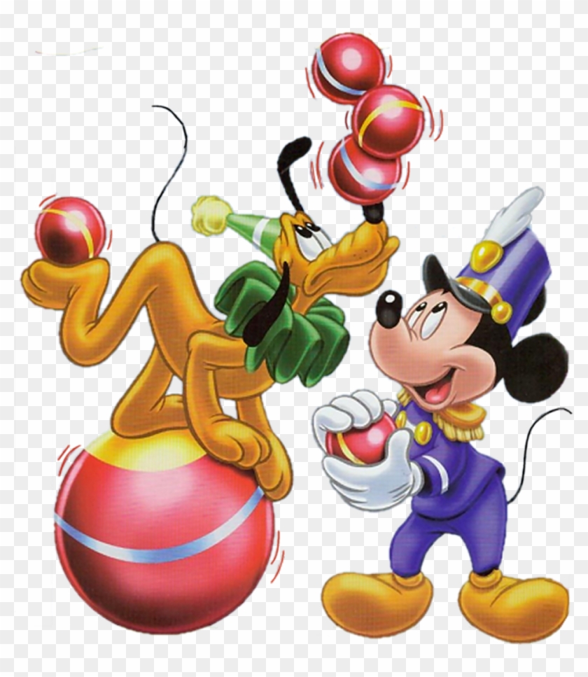 Mickey Mouse, Circus, Pluto, - Mickey Circus Clipart