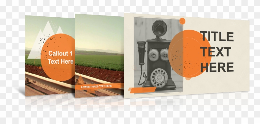 Camtasia Templates - Layouts - Flyer Clipart