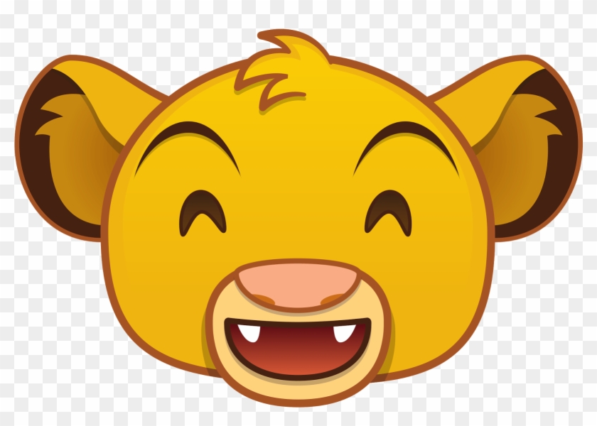 Lion King Grin Emoji - Disney Emoji Lion King Clipart