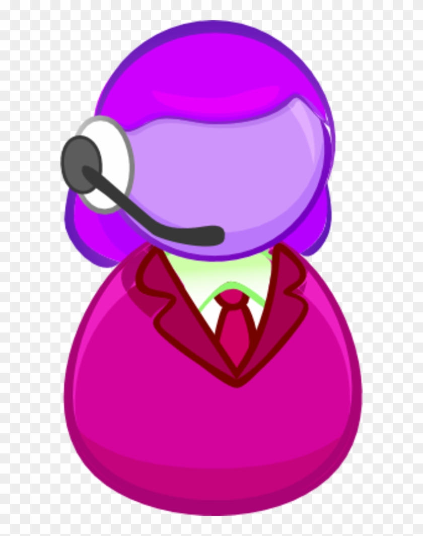 Clip Arts Related To - Call Center Icon Purple - Png Download