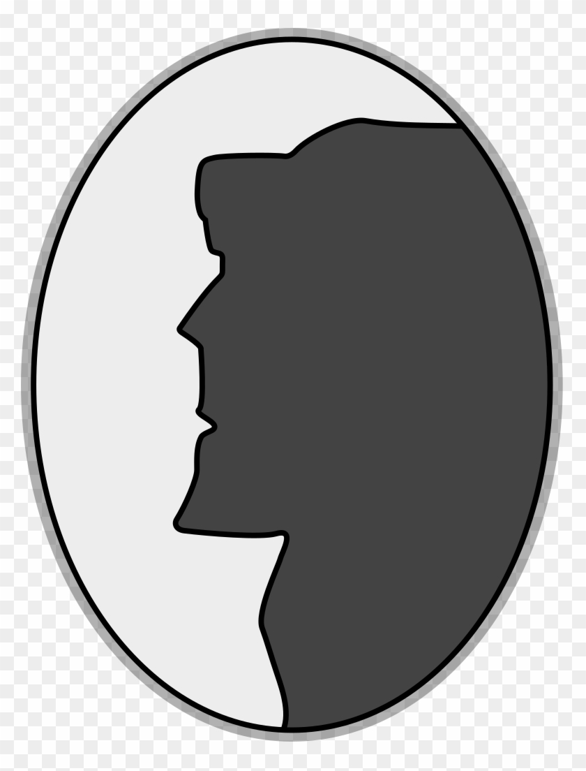 New Hampshire's Old Man Of The Mountain - Old Man Of The Mountain Silhouette Clipart #169368