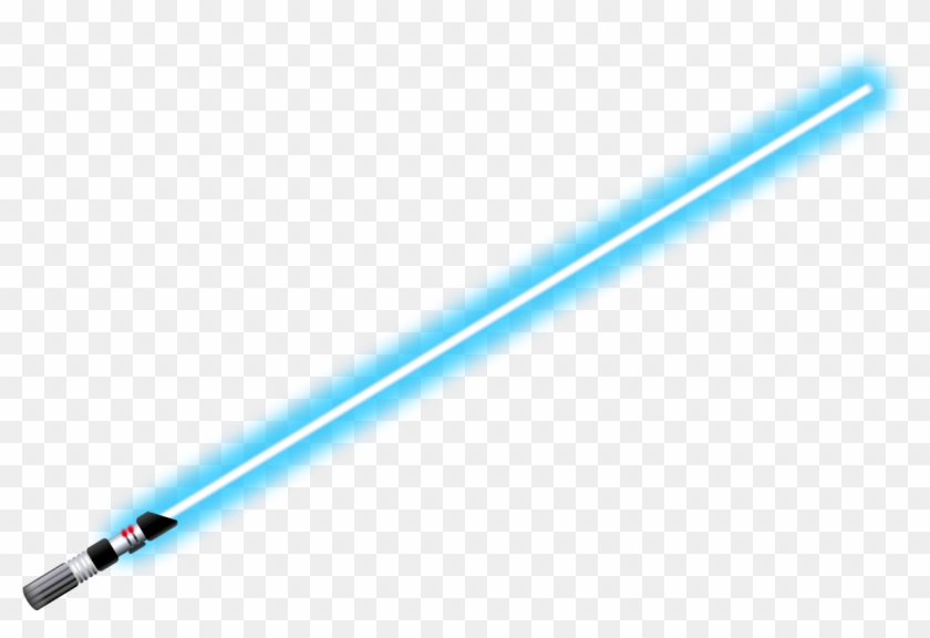 File - Lightsaber Blue - Svg - Lightsaber Clip Art - Png Download #169486