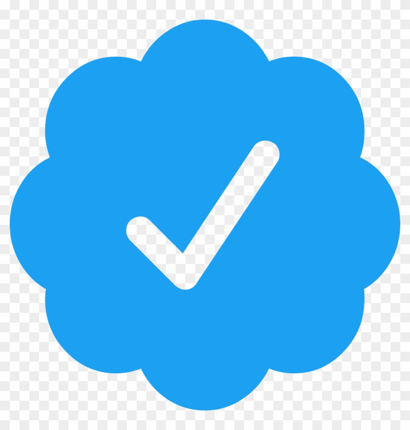 Open - Verified Account Twitter Icon Clipart