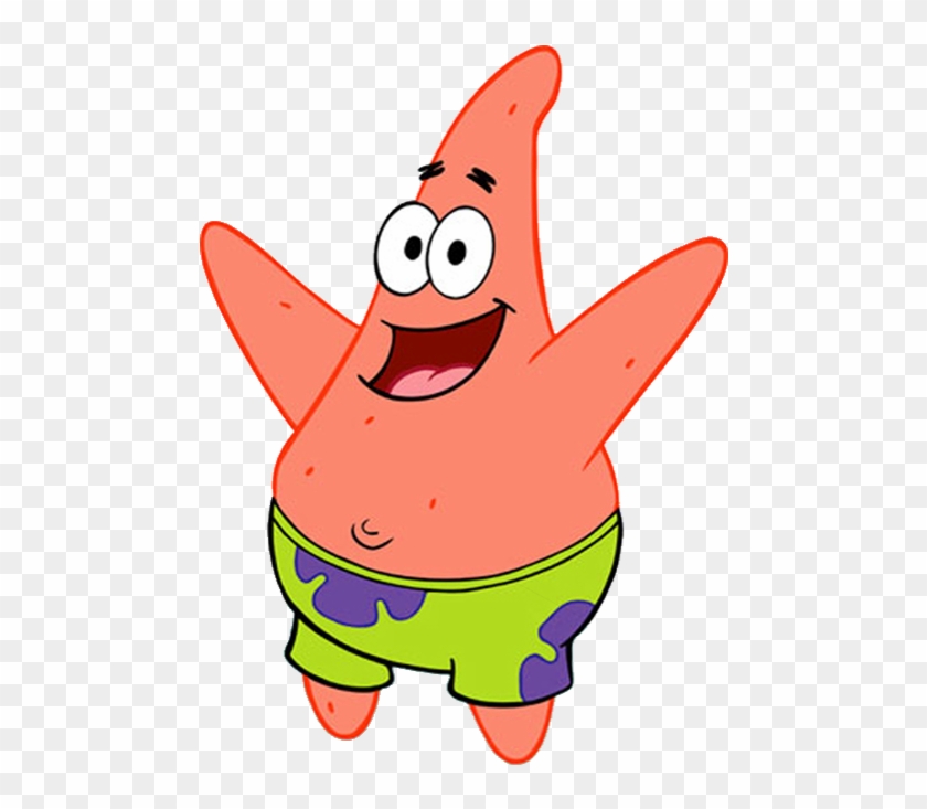 Patrick The Star - Patrick Star No Background Clipart (#169706) - PikPng