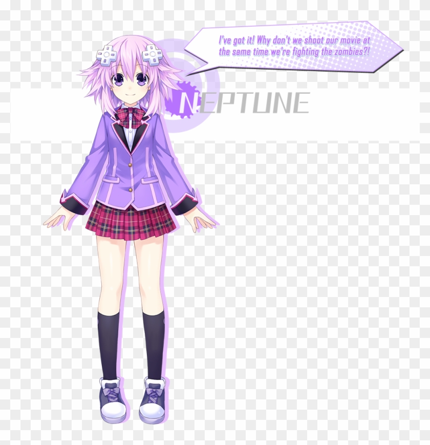 Megatagmension Neptune Clipart #169777