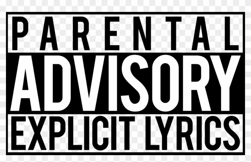 Parental Advisory Official Psds Png Transparent Parental - Monochrome Clipart