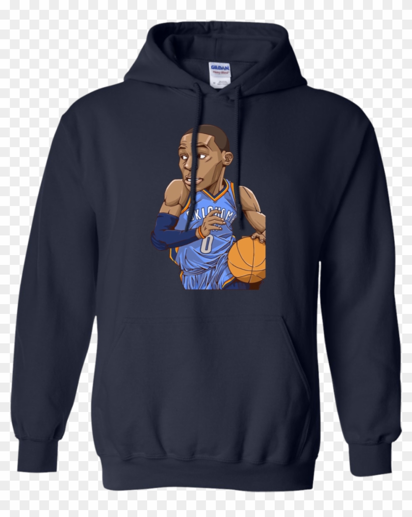 Russell Westbrook Hoodie - Bendy And The Ink Machine Sweater Clipart #169885