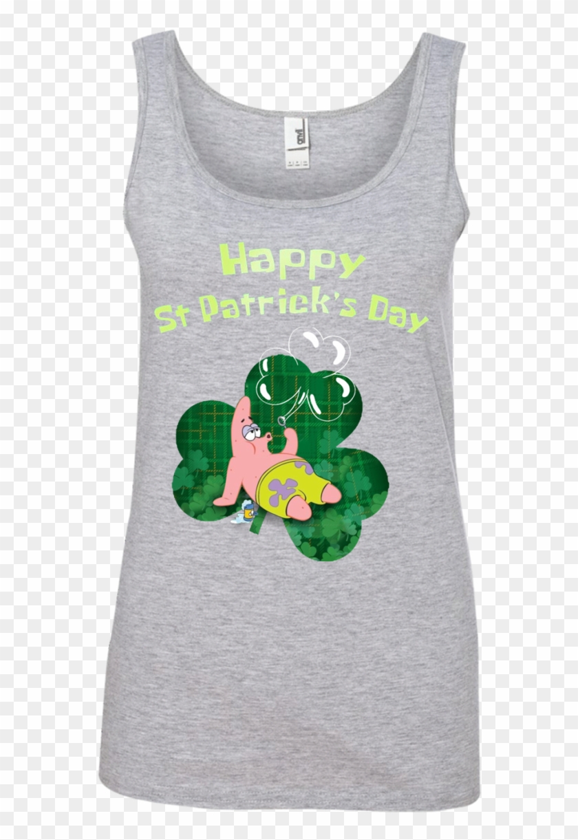 Happy Saint Patricks Day 2018 Spongebob Squarepants - Shirt Clipart