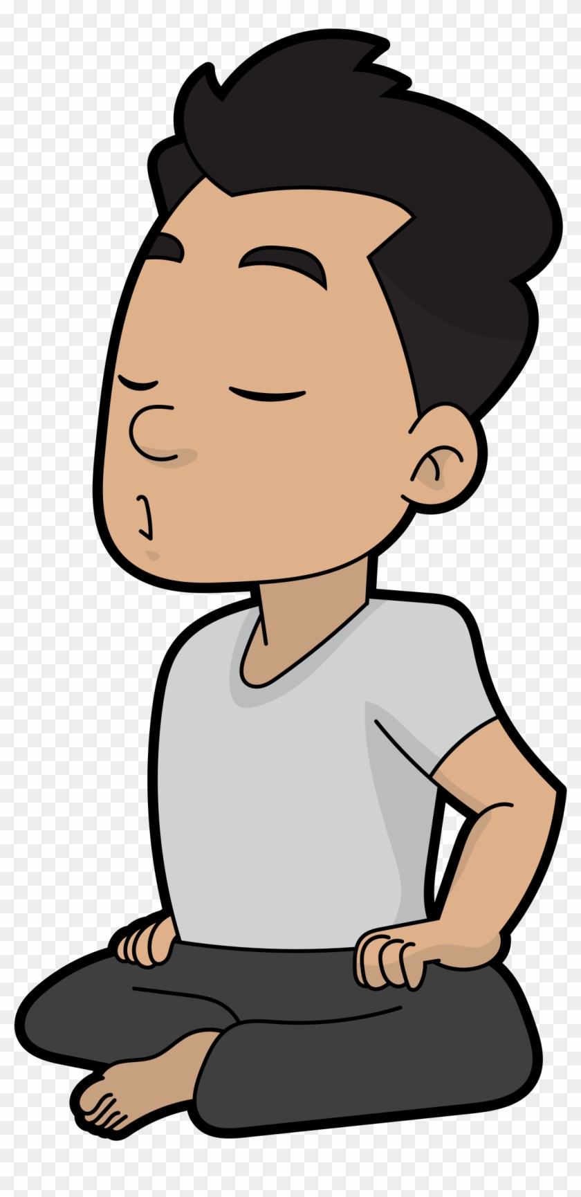 Open - Sitting Clipart #1600140