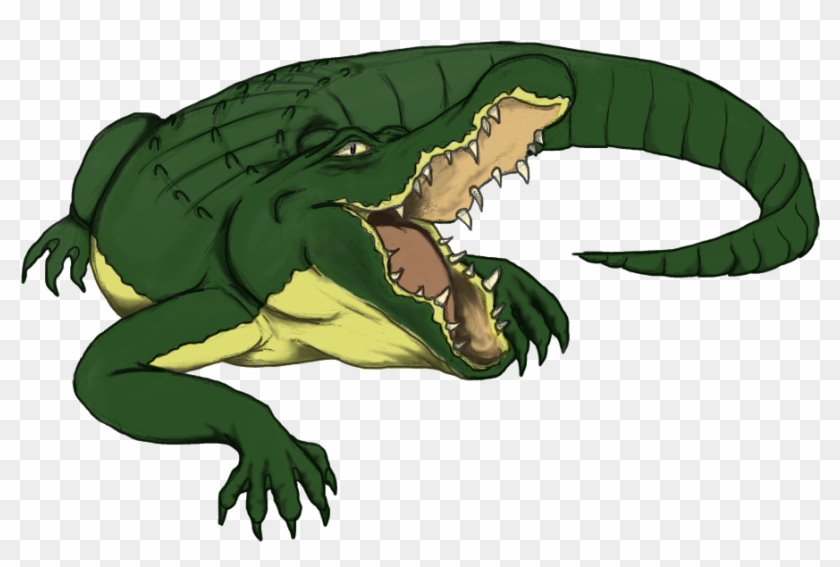 Trax The Gator - Northshore Technical Community College Mascot Clipart
