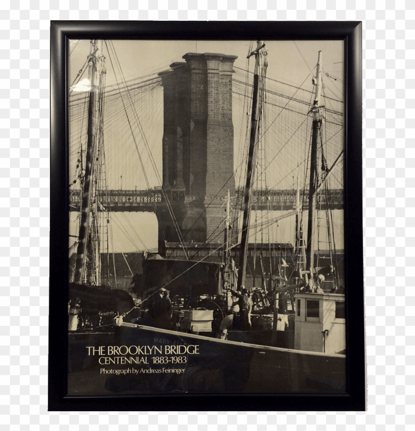 Brooklyn Bridge Centennial - Picture Frame Clipart #1600396