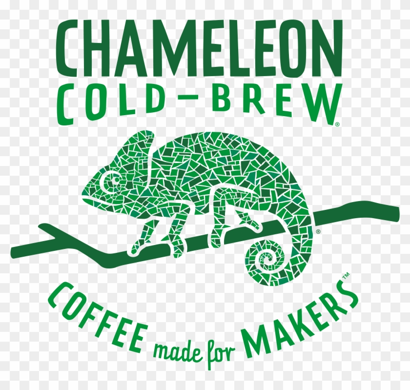 The Updated Chameleon Logo Takes Notes From Austin - Chameleon Cold Brew Transparent Logo Clipart