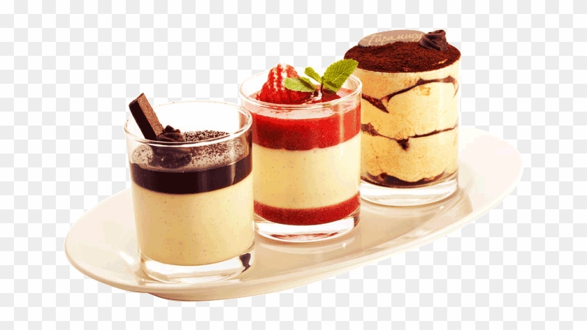 Desserts - Bardakta Tatli Yapimi Clipart #1600827
