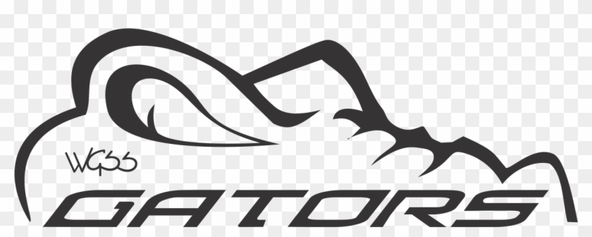 Pdf - Free Gator Logo Black And White Clipart #1600828